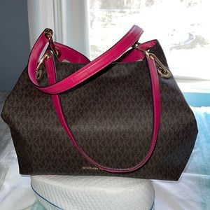 Michael Kors bag with three compartments